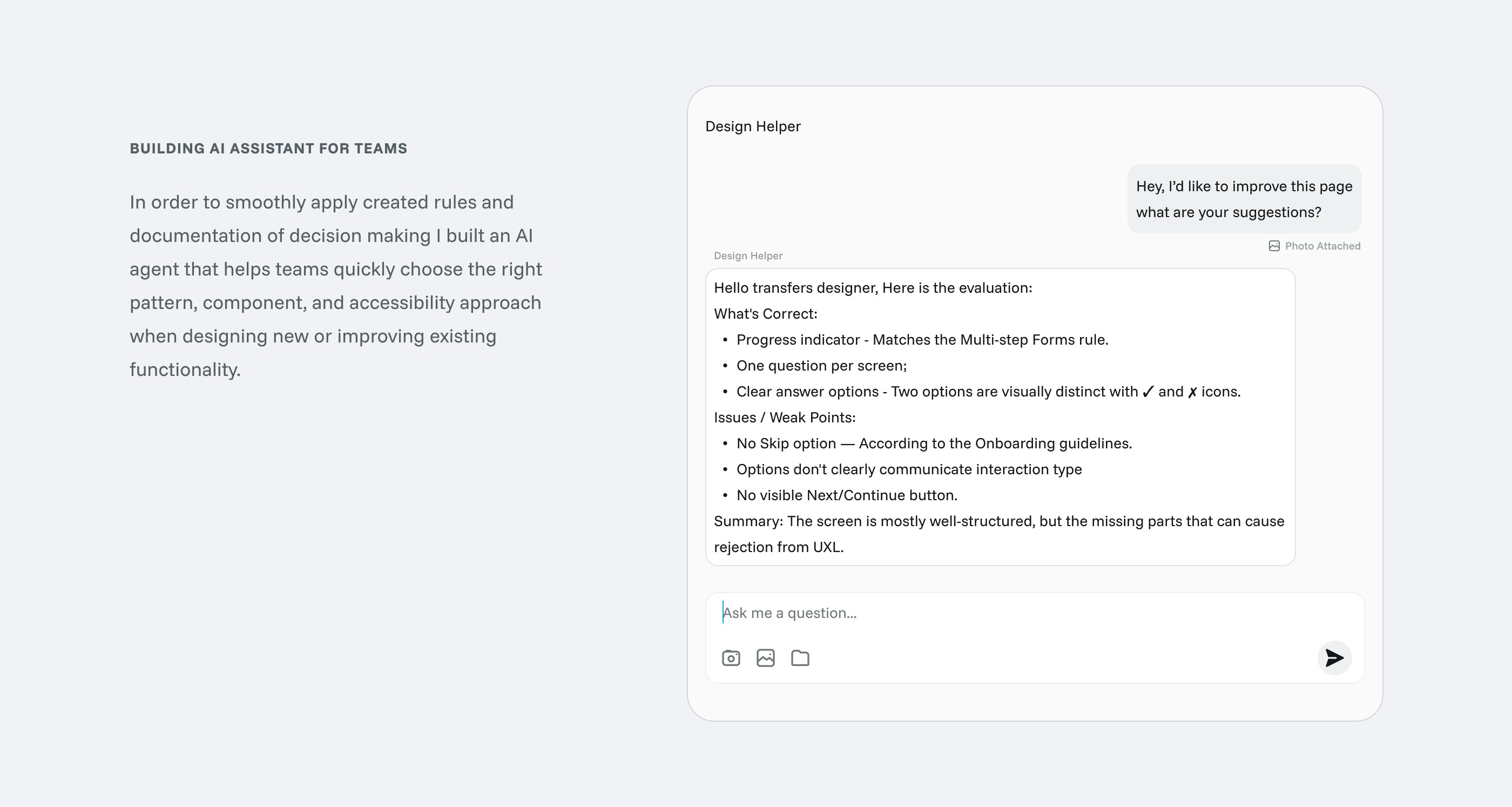TBC Bank — building ai assistant for teams artifact