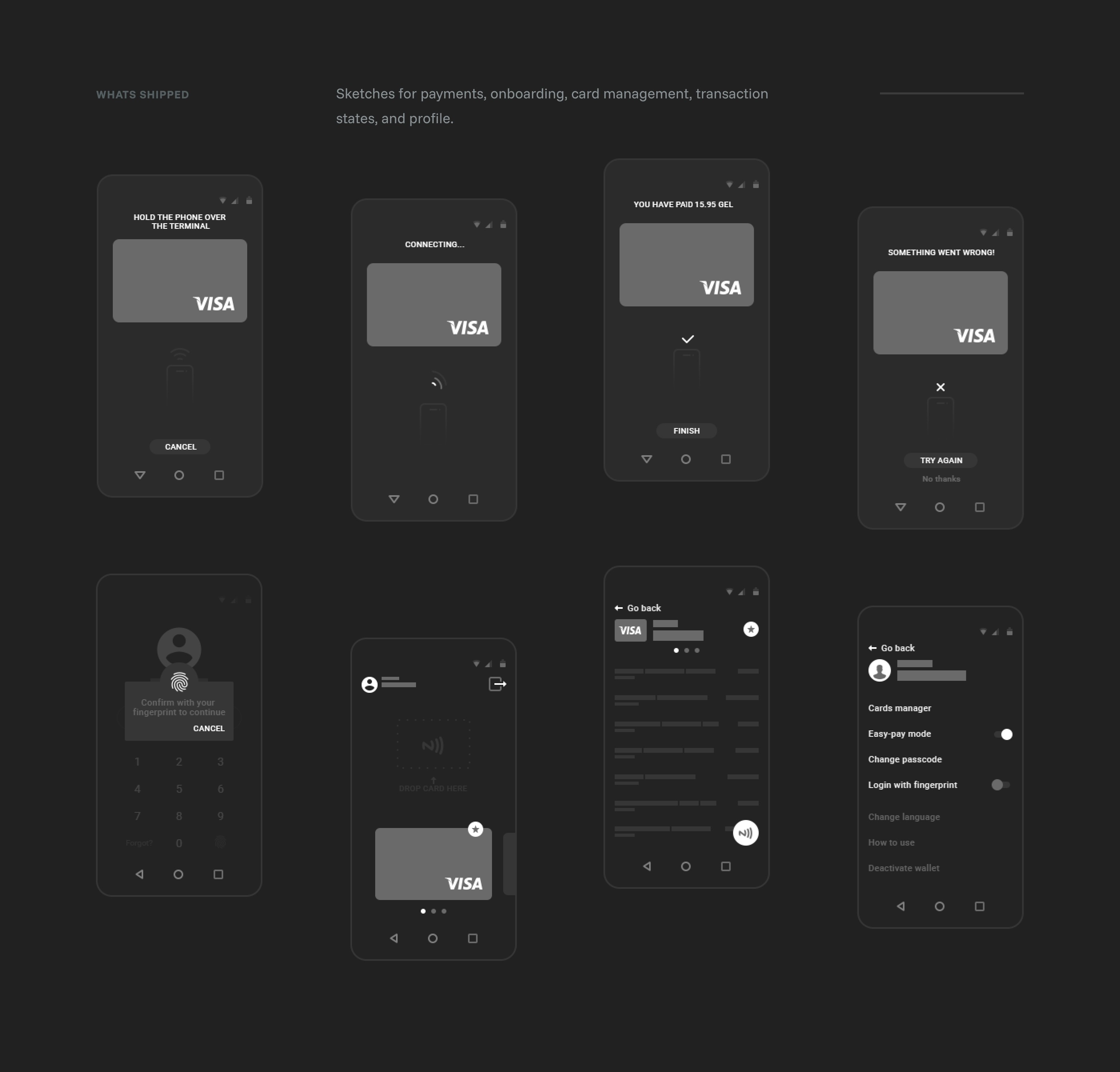 TBC Wallet — whats shipped artifact